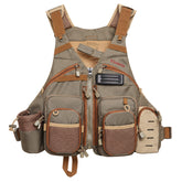 Ussuris Fishing Vest for Men and Women Outdoor Activity Fly Bass Fishing Vest Backpack