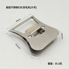 Ussuris Fly Tying Clamp Replacement Metal Pliers Fly Tying Equipment Accessories Fishing Tackle Fly Tying Tools