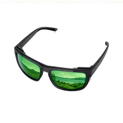 Ussuris Polarized Sunglasses for Men Women, UV400 Protection with Removable Side Shields for Fishing Cycling Running Driving