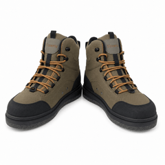 Ussuris Outdoors Stonefly Cleated and Felt Sole Wading Shoe Fly Fishing Boot for Men