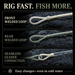 Ussuris Outbound Saltwater Fly Line Weight Forward Floating Fly Fishing Line with 2 Welded Loops 100FT WF6F/7F/8F/9F/10F