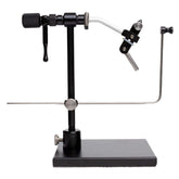 Ussuris Rotary Fly Tying Vise with Steel Screws and Portable Travel Case - Well Made and Easy to Use Fly Tying Vise - A Rotary Fly Tying Tool with Pedestal Base, Steel Screw and a Case for Travelers