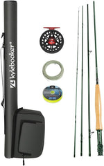 Fly Fishing Rod with Reel Combo Kit 3/4/5/6/7/8 Weight Starter Fly Fishing Outfit with Rod Bag