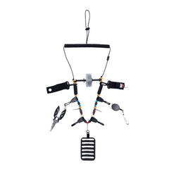 Ussuris Fly Fishing Lanyard Neck unload Necklace Adjustable Tool Holder with Foam Neck Strapfor