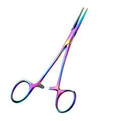 Ussuris Kylebooker Versatile Angling Tools with 2pc Fishing Forceps Set - Stainless Steel, Curved & Straight Hemostats, Serrated Jaws, Locking Mechanism, and Lightweight Design