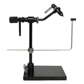 Ussuris Rotary Fly Tying Vise with Steel Screws and Portable Travel Case - Well Made and Easy to Use Fly Tying Vise - A Rotary Fly Tying Tool with Pedestal Base, Steel Screw and a Case for Travelers