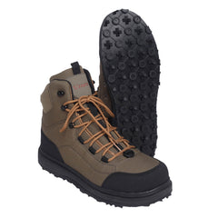 Ussuris Outdoors mens Deep Eddy Cleated Rubber Sole Wading Boots