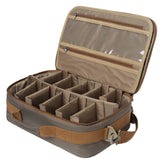 Ussuris Fishing Reel case, Adjustable Leaf Tackle Storage Excellent for All Type Fishing Reels, Blue