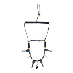 Ussuris Fly Fishing Lanyard Neck unload Necklace Adjustable Tool Holder with Foam Neck Strapfor