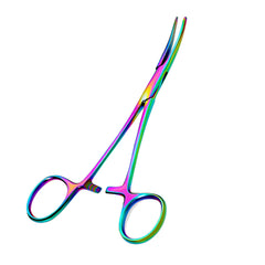 Ussuris Kylebooker Versatile Angling Tools with 2pc Fishing Forceps Set - Stainless Steel, Curved & Straight Hemostats, Serrated Jaws, Locking Mechanism, and Lightweight Design