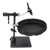 Ussuris Fly Tying Waste Basket with Magnetic Quick Release- Fits Most Fly Tying Vises for Easy Cleanup