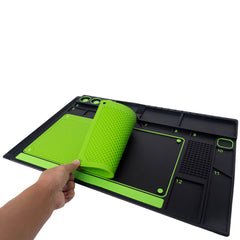 Ussuris Fly Tying Mat | Fly Tying Material Organizer | Mat Only | No Fly Tying Vise or Tools |