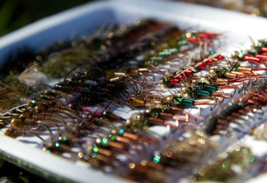 Flies: Essential Handmade Kits for Beginner Fly Fishing, Dry and Nymph Options
