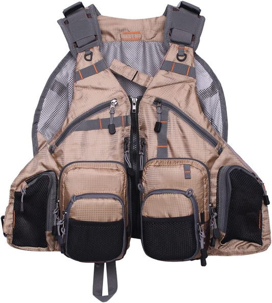 Fly Vest: The Ultimate Breathable, Waterproof, and Multi-Pocket Fishing Solution for Men