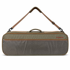 Ussuris Carry-On Fly Fishing Rod Travel Case, 31", Granite | Travel Rod Case | Fly Rod Travel Case | Reel Case