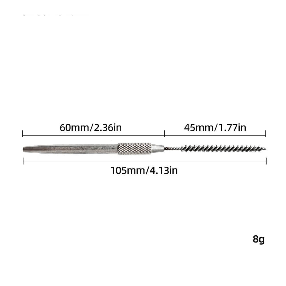 Ussuris Fly Tying Stainless Steel Hair Dubbing Brush For Fly Tying