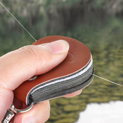 Ussuris 3 in 1 Fly Fishing Fly line Leader Straightener and Line Cleaner with Zinger Retractor
