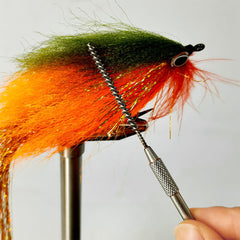Ussuris Fly Tying Stainless Steel Hair Dubbing Brush For Fly Tying