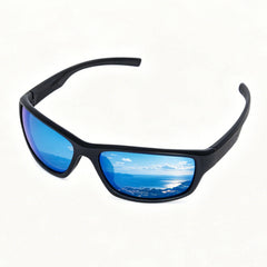 Ussuris Polarized Sunglasses for Men Women UV 400 Wrap-Around Design Sport Fishing Sunglasses