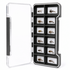 Ussuris Super Slim Magnetic Back Waterproof Fly Fishing Box