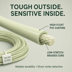 Ussuris Double Taper Floating Fly Fishing Line: 2-8F, 100 ft
