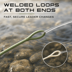 Ussuris Troutlite Double Taper Floating Fly Line, 90ft, DT3F-DT6F, Easy Casting, with Two Welded Loops