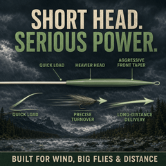 Ussuris Outbound Saltwater Fly Line Weight Forward Floating Fly Fishing Line with 2 Welded Loops 100FT WF6F/7F/8F/9F/10F