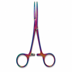 Ussuris Kylebooker Versatile Angling Tools with 2pc Fishing Forceps Set - Stainless Steel, Curved & Straight Hemostats, Serrated Jaws, Locking Mechanism, and Lightweight Design