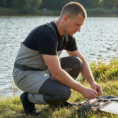 Ussuris Waterproof Breathable Stockingfoot Chest Fishing Hunting Waders