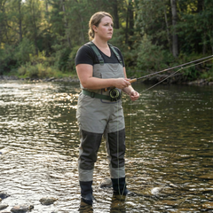 Ussuris Waterproof Breathable Stockingfoot Chest Fishing Hunting Waders