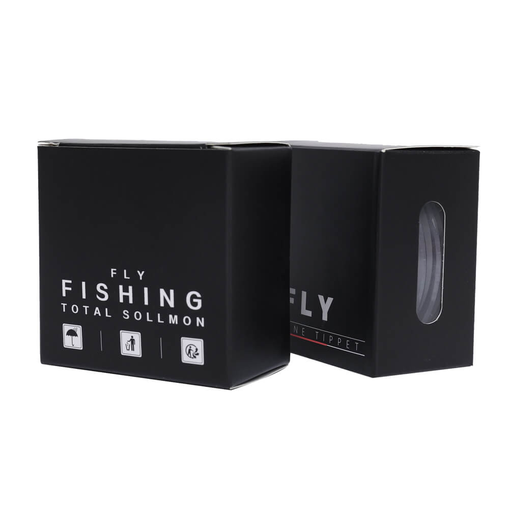 Ussuris Clear Nylon Tippet Line with Holder Fly Fishing Tippets Leaders Trout 0X 1X 2X 3X 4X 5X 6X 7X