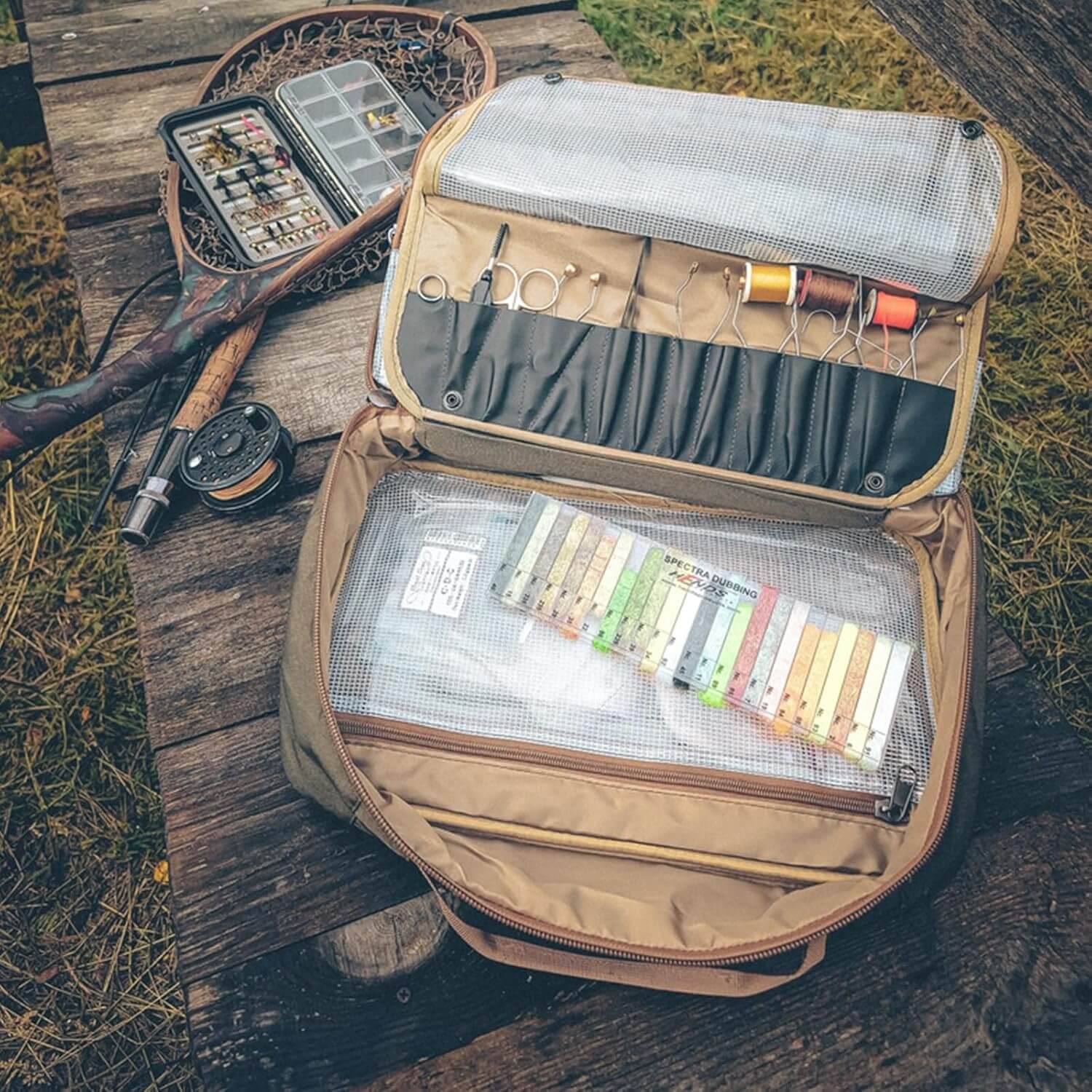 Ussuris fly tying travel bag