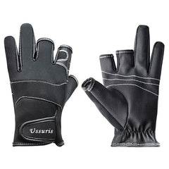 Ussuris Cut 3 Fingers Gloves For Fishing Hunting Tactial Outdoors