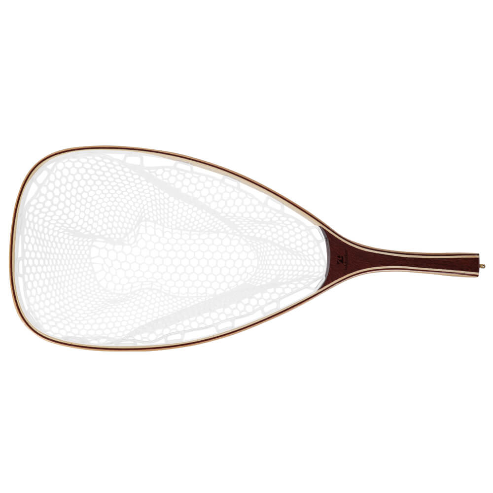Ussuris Fly Fishing Landing Net Soft Rubber Mesh Trout Net Catch and Release Net