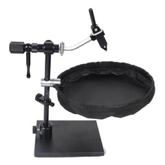 Ussuris Fly Tying Waste Basket with Magnetic Quick Release- Fits Most Fly Tying Vises for Easy Cleanup