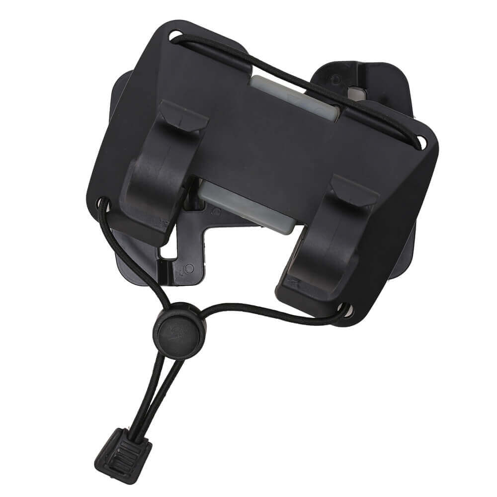 Ussuris 3rd Hand Fishing Clip Rod Holder Rotatable for Fly Fishing Bank Fishing Belt Wading
