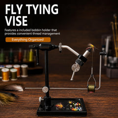 Ussuris Fly Tying Vise with Portable Travel Case