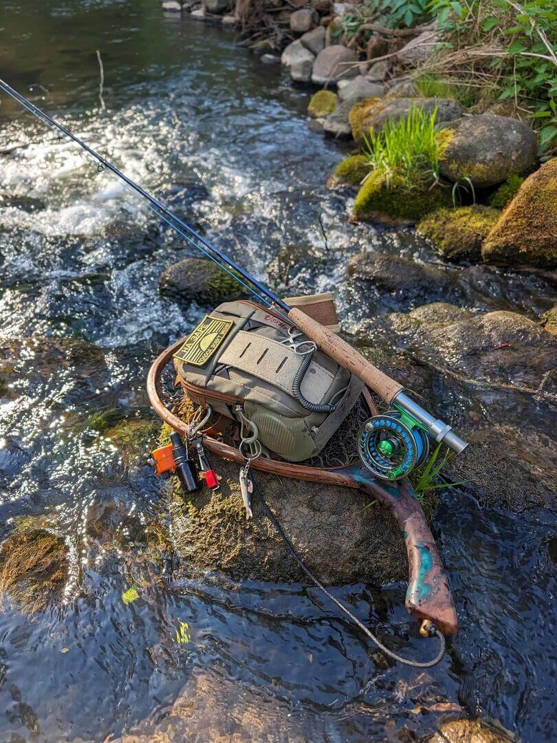 Ussuris Rock Creek Chest Pack Olive SL06
