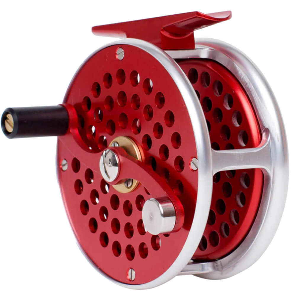 Ussuris Red Vintage Classic Fly Reel For #3 to #9 Line Weight